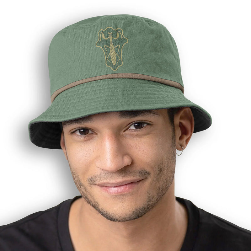 Green Mantis Black Clover Anime Bucket Hat