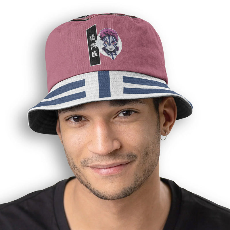 Akaza Anime Bucket Hat