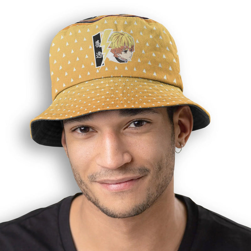 Zenitsu Agatsuma Anime Bucket Hat