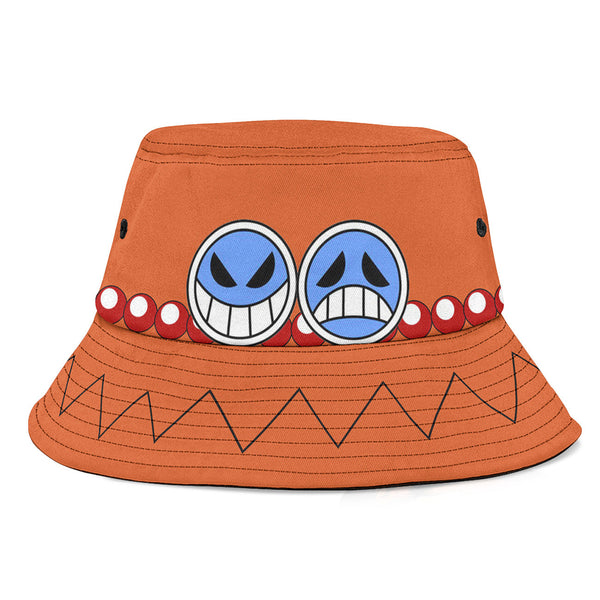 Portgas D Ace One Piece Anime Bucket Hat