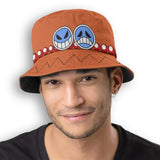 Portgas D Ace One Piece Anime Bucket Hat