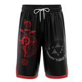 Edward Elric Fullmetal Alchemist Basketball Shorts