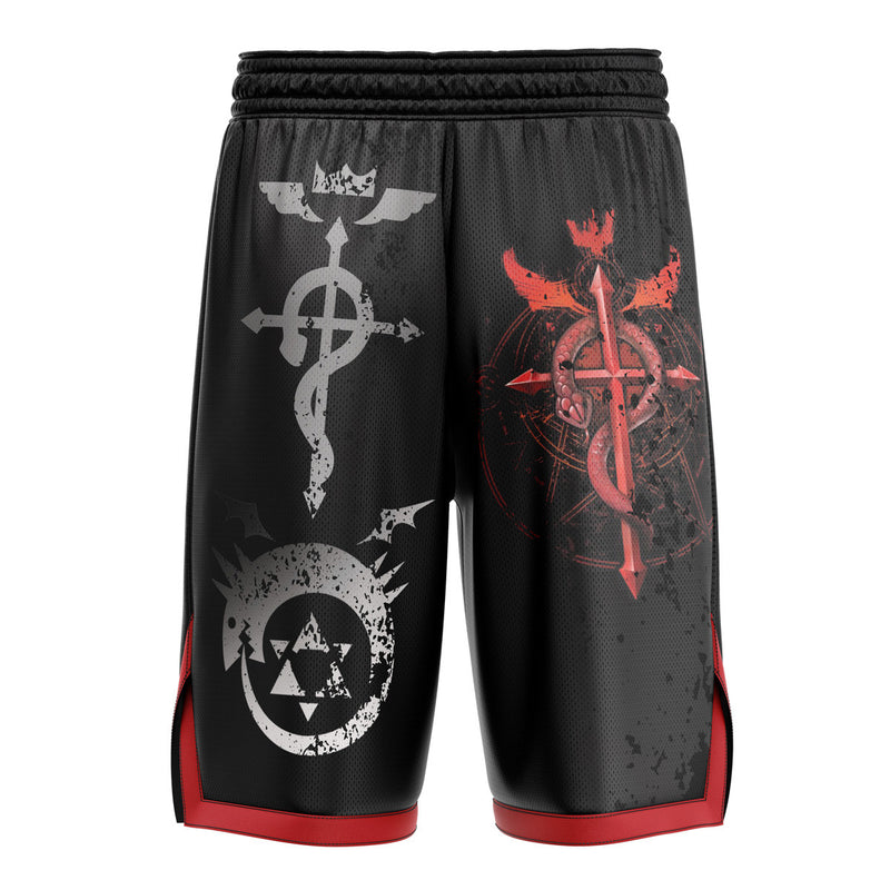 Edward Elric Fullmetal Alchemist Basketball Shorts