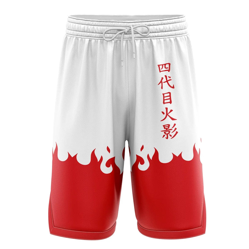 4th Hokage Naruto Basketball Shorts