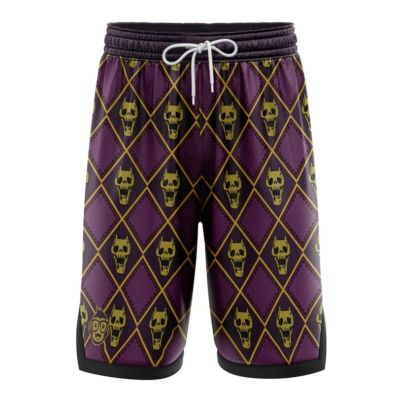 Yoshikage Kira Killer Queen Jojo’s Bizarre Adventure Basketball Shorts