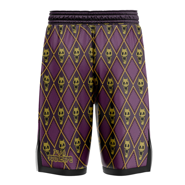 Yoshikage Kira Killer Queen Jojo’s Bizarre Adventure Basketball Shorts