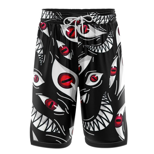 Zenitsu Agatsuma Demon Slayer Basketball Shorts