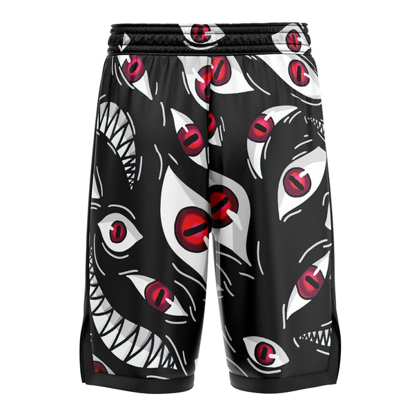 Zenitsu Agatsuma Demon Slayer Basketball Shorts