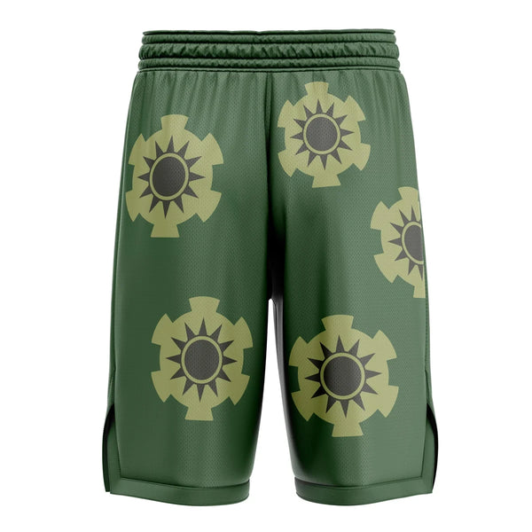 Zoro Wano One Piece Basketball Shorts