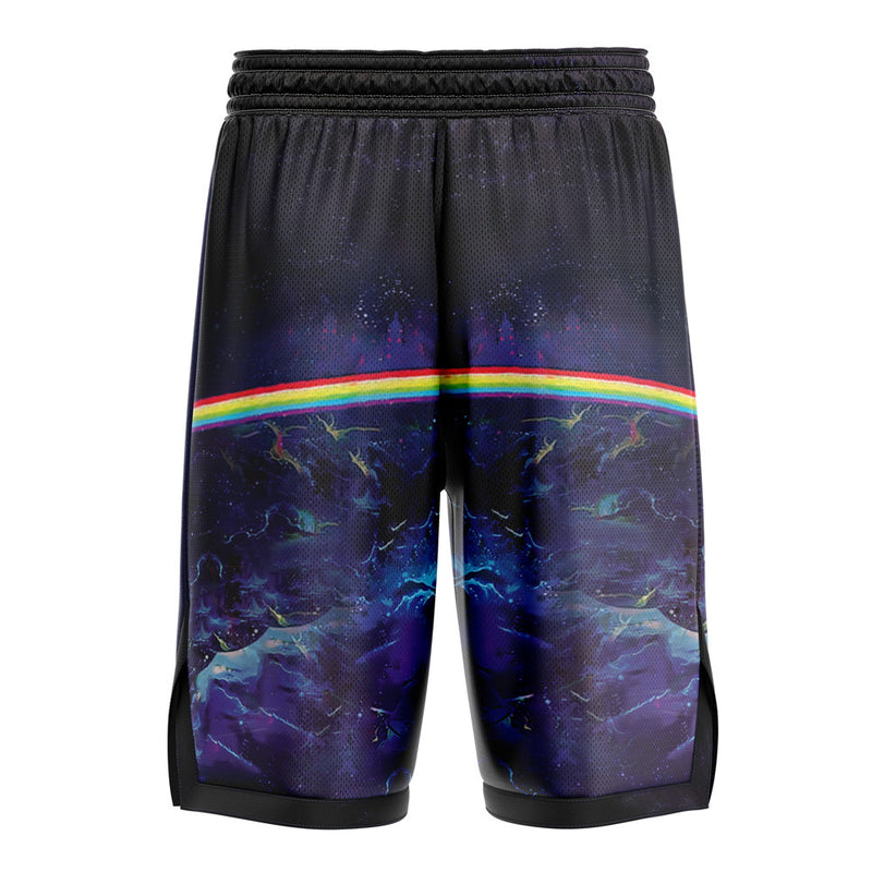 Naruto Akatsuki Astral Led Pain Basketball Shorts