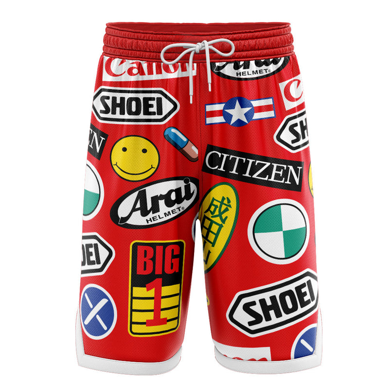 Akira Full Decals Basketball Shorts