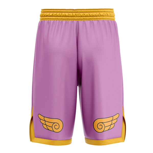 Giorno Giovanna Anime Jojo’s Bizarre Adventure Basketball Shorts