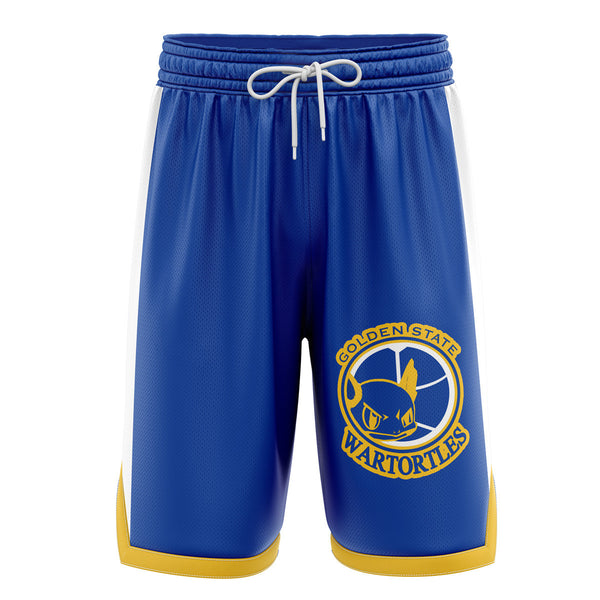 Golden State Wartortles Pokemon Basketball Shorts