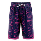 Menacing Aura Jojo’s Bizarre Adventure Basketball Shorts