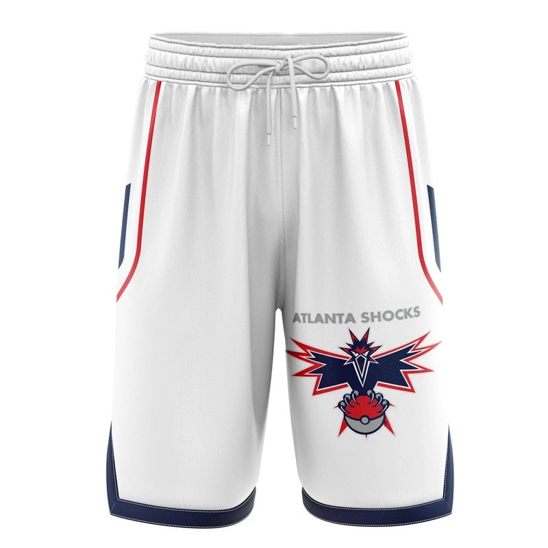 Atlanta Shocks Zapdos Pokemon Basketball Shorts