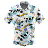 Shades Squirtle V1 Button Up Hawaiian Shirt Pokemon