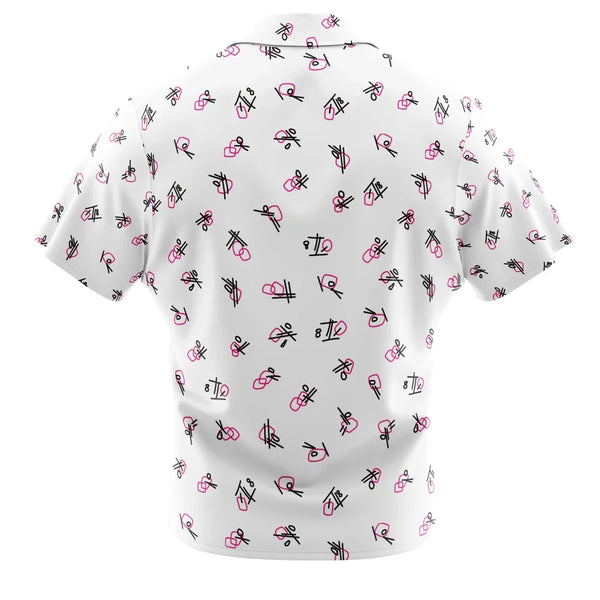 Ace Ventura Tutu Shirt Pop Culture Button Up Hawaiian Shirt