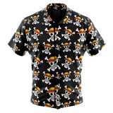 Luffy One Piece Button Up Hawaiian Shirt