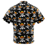 Luffy One Piece Button Up Hawaiian Shirt