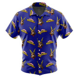 My Hero Academia Button Up Hawaiian Shirts