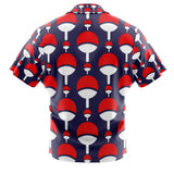 Uchiha Clan Crest Shippuden Button Up Hawaiian Shirt