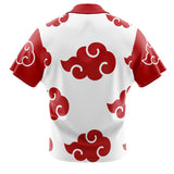 Akatsuki White Naruto Button Up Hawaiian Shirt