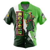 Roronoa Zoro V2 One Piece Button Up Hawaiian Shirt