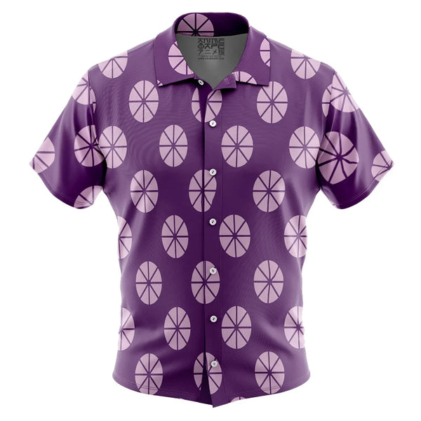 Franky Sabaody One Piece Button Up Hawaiian Shirt