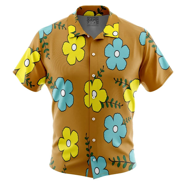 Sanji Egghead Island One Piece Button Up Hawaiian Shirt