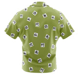 Gyomei Himejema Demon Slayer Button Up Hawaiian Shirt