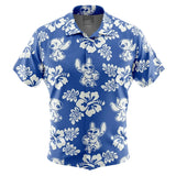 Stitch Aloha Lilo & Stitch Button Up Hawaiian Shirt