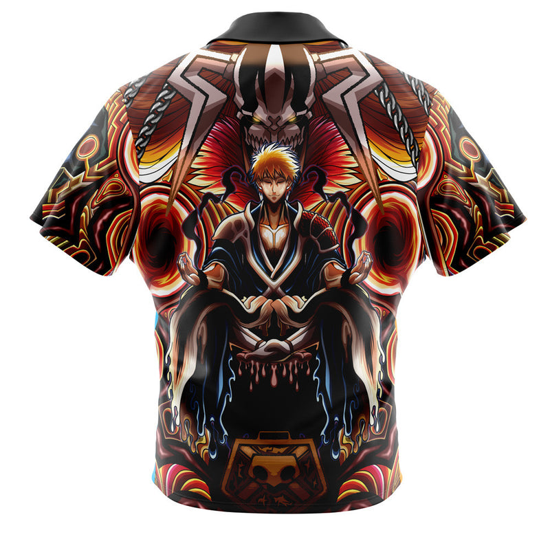 Trippy Kurosaki Ichigo TYBWA Bleach Button Up Hawaiian Shirt