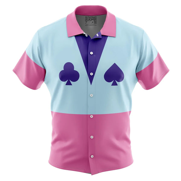 Hisoka Hunter x Hunter Button Up Hawaiian Shirt