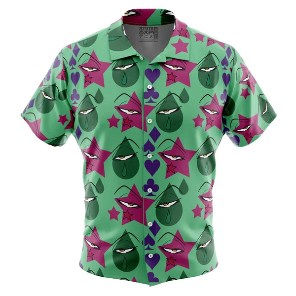 Hisoka Hunter X Hunter Button Up Hawaiian Shirt