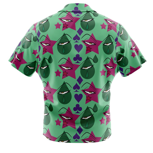 Hisoka Hunter X Hunter Button Up Hawaiian Shirt