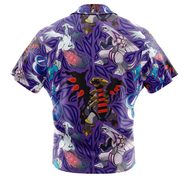 Dragon Type Pokemon Pokemon Button Up Hawaiian Shirt