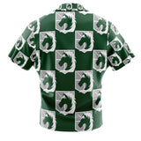 Military Police Attack on Titan Button Up Hawaiian Shirt