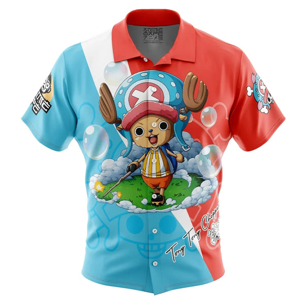 Tony Tony Chopper V2 One Piece Button Up Hawaiian Shirt