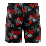 Black Aloha Akatsuki Naruto Board Shorts Swim Trunks