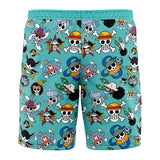 Strawhats Jolly Roger OP Pirates Board Shorts Swim Trunks