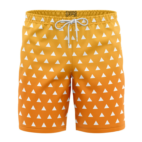 Zenitsu Agatsuma Demon Slayer Board Shorts Swim Trunks