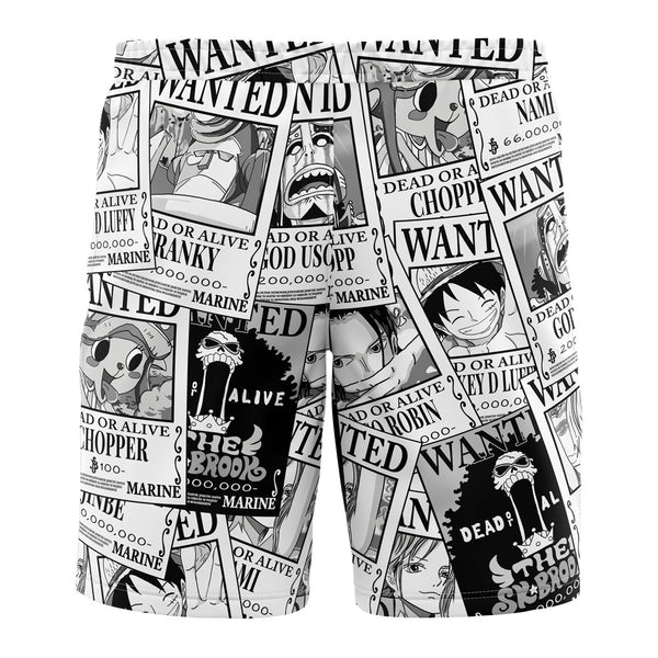 Aloha Strawhat OP Pirates Board Shorts Swim Trunks