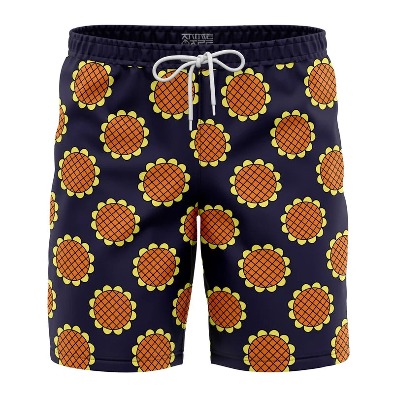 Monkey D. Luffy Dressrosa OP Pirates Board Shorts Swim Trunks