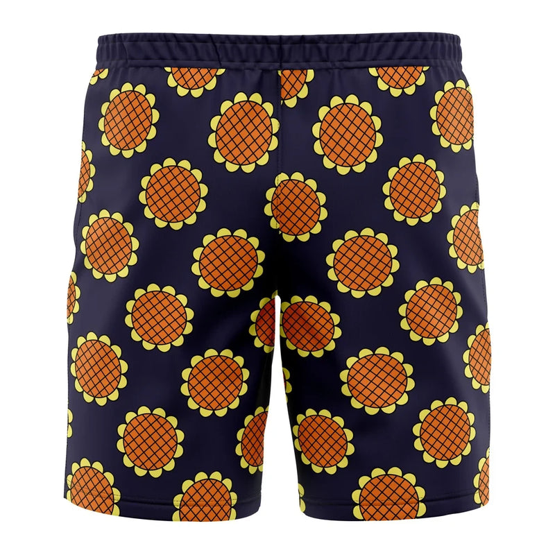 Monkey D. Luffy Dressrosa OP Pirates Board Shorts Swim Trunks