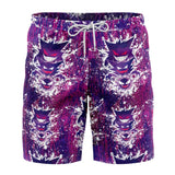 Ghostly Evolution Ghastly Haunter Gengar Pokemon Board Shorts Swim Trunks