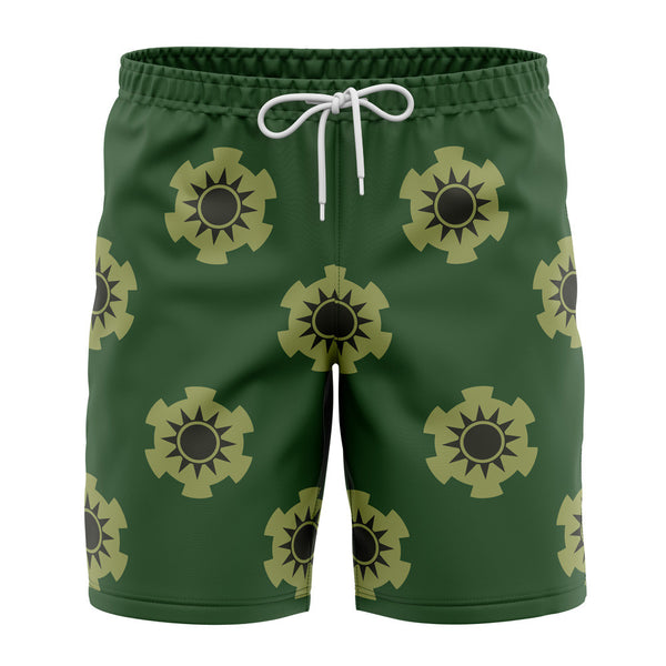 Zoro’s Wano Pattern OP Pirates Board Shorts Swim Trunks