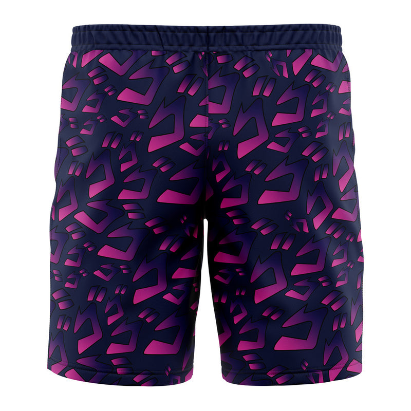 Menacing Aura JoJo’s Bizarre Adventure Board Shorts Swim Trunks