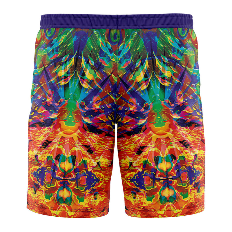 Trippy Naruto Board Shorts Swim Trunks