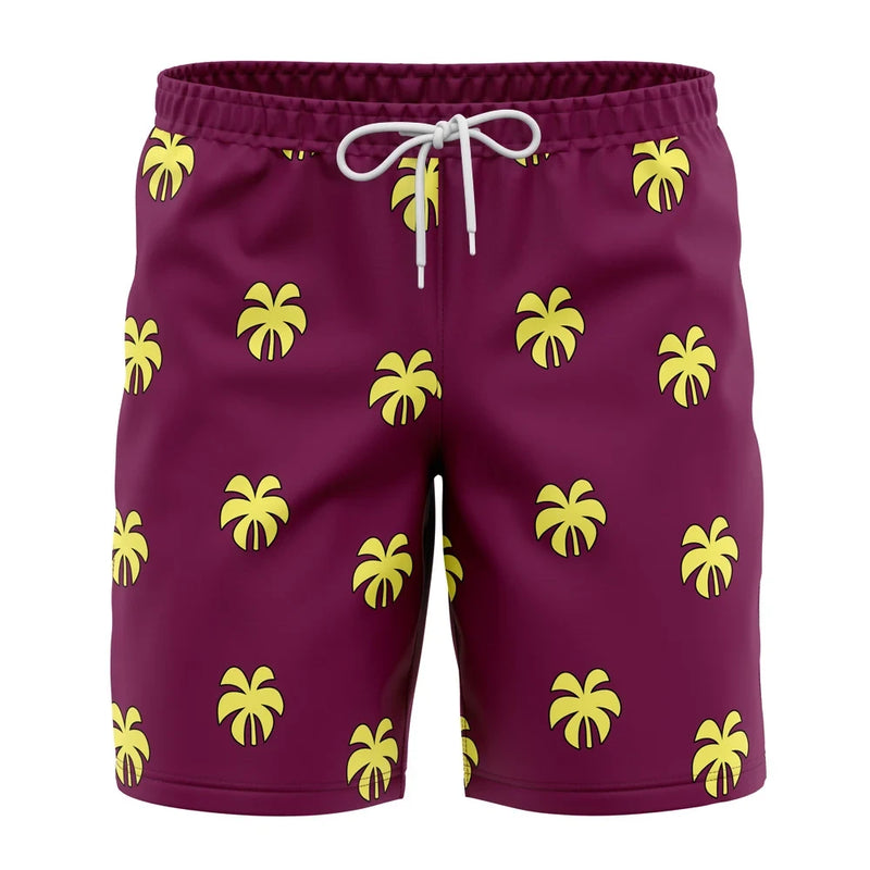 Franky Pattern OP Pirates Board Shorts Swim Trunks