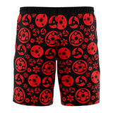 Sharingan Naruto Shippuden Board Shorts Swim Trunks